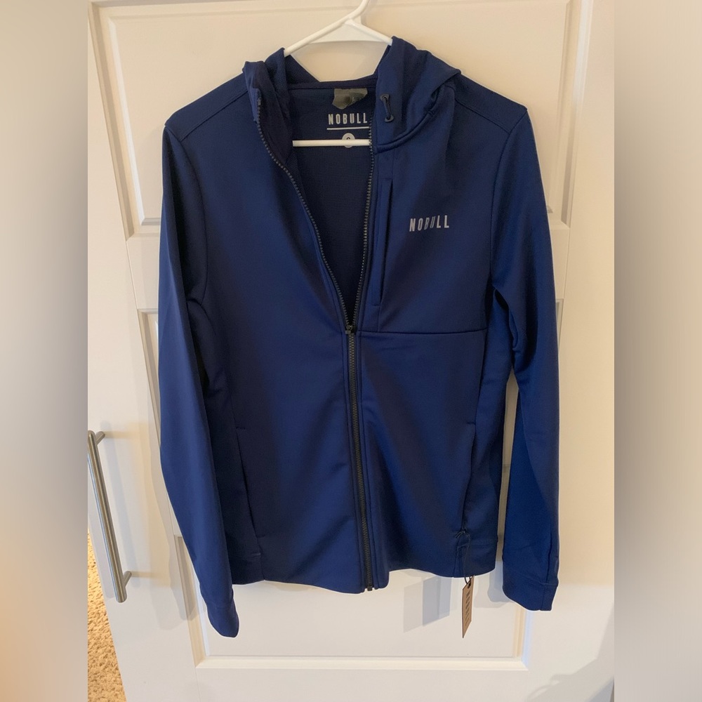 Nobull soft shell zip hoodie